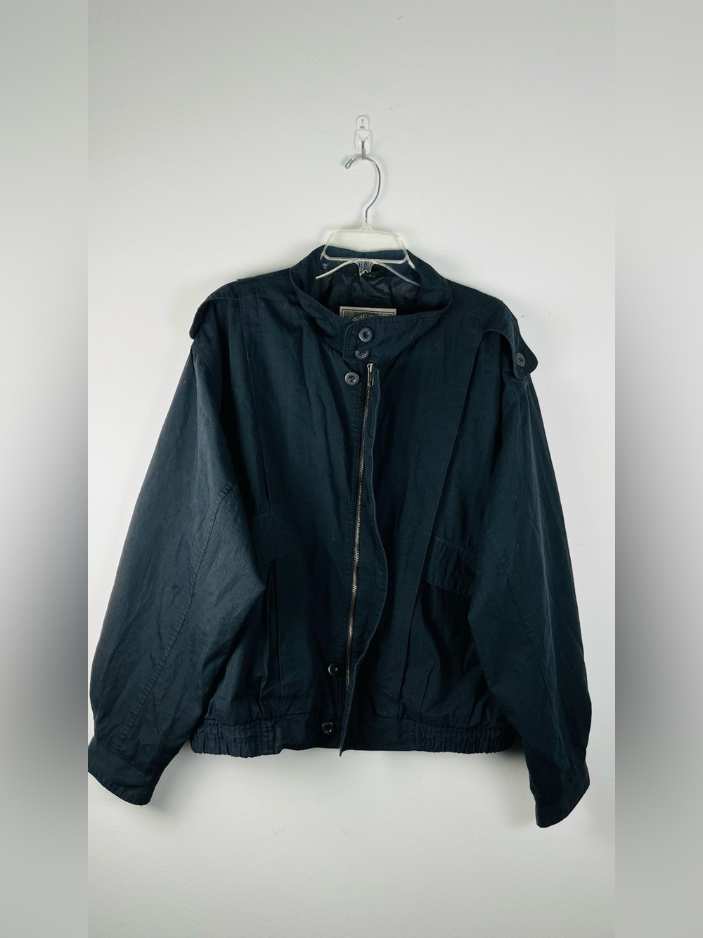 Levi's Men's Dark Black Military-Style Field Jacket